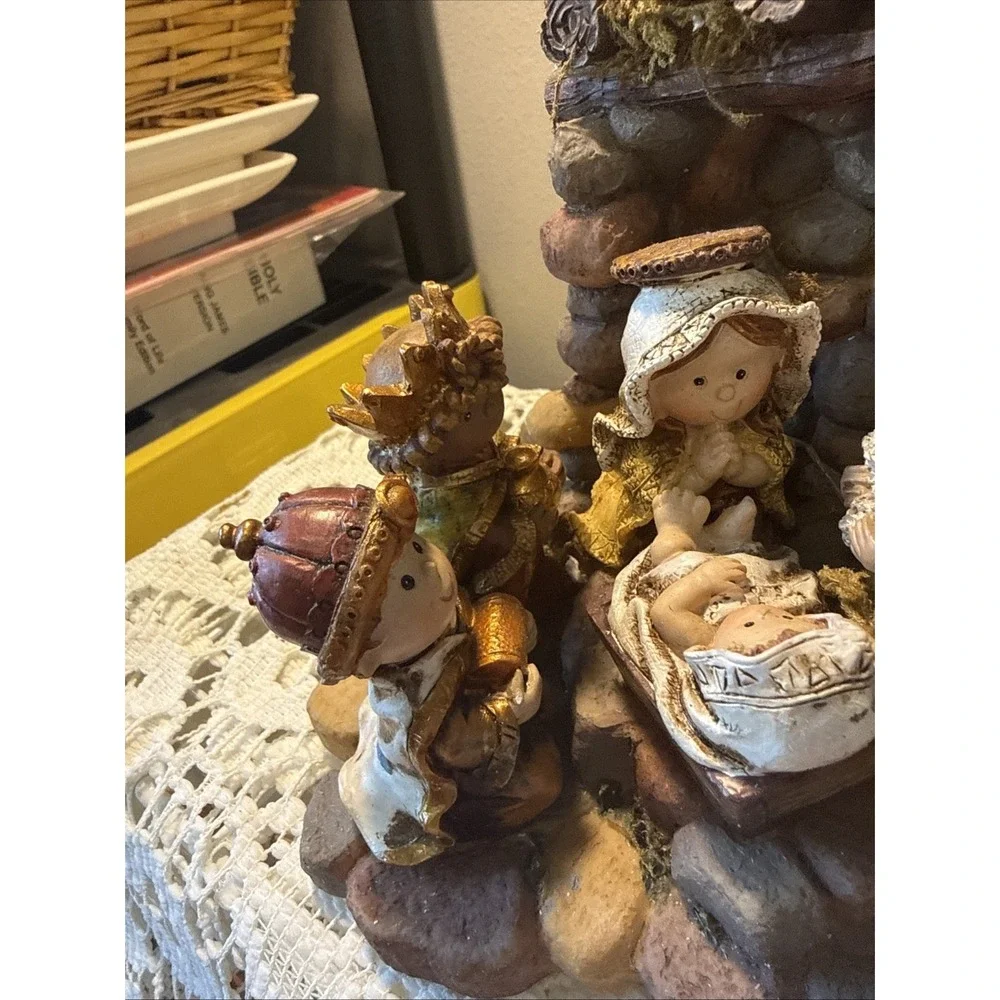 Nativity Home & Garden Party Christmas Pageant. One Large Piece‎ Boxed